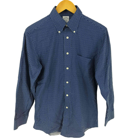 ブルックスブラザーズ BROOKS BROTHERS Est.1818 REGENT ボタンダウンドットシャツ メンズ S