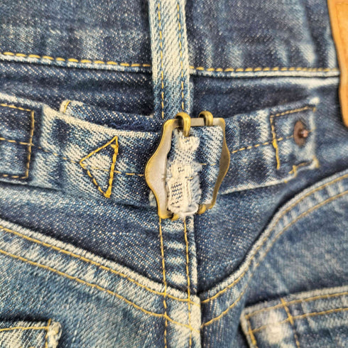 リーバイス Levis 702 ボタン裏J22 シンチバック セルビッチ ビッグE ボタンフライデニムパンツ メンズ W30 L38