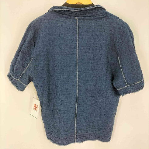 マウジー moussy BICOLOR LINE ZIP ブラウス レディース FREE