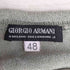 ジョルジオアルマーニ Giorgio Armani 90s 黒タグ イタリア製 ライトオンス クルーネック ニット メンズ EUR:48