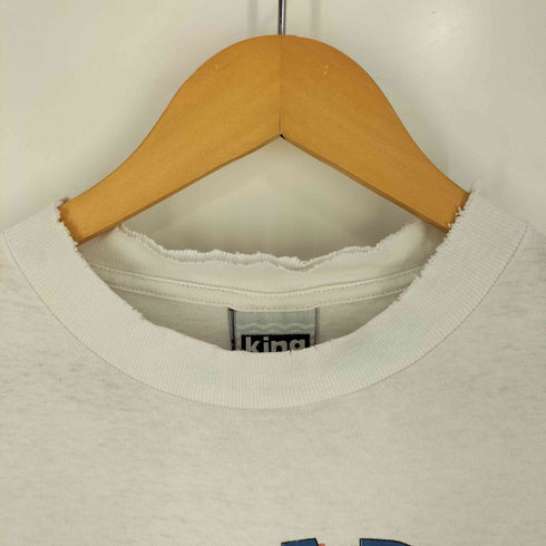 King cotton USA製 1995コピーライトトルネード投手 クルーネックTシャツ メンズ import:L