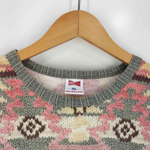 ボートメイクニュークローズ VOTE MAKE NEW CLOTHES ネイティブ クルーネックTシャツ メンズ import:S