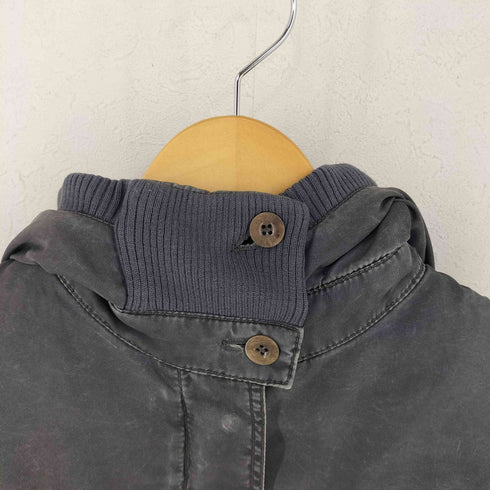 ダナキャランニューヨークジーンズ DKNY JEANS フーデッド 中綿 ショートブルゾン Y2K レディース 4