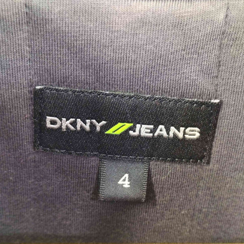 ダナキャランニューヨークジーンズ DKNY JEANS フーデッド 中綿 ショートブルゾン Y2K レディース 4
