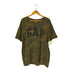 ギャップ Gap ロゴプリント カモ柄 シングルステッチ S/S クルーネック Tシャツ Y2K メンズ JPN:XL