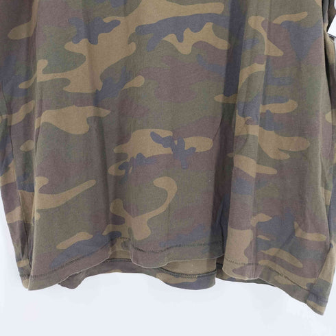 ギャップ Gap ロゴプリント カモ柄 シングルステッチ S/S クルーネック Tシャツ Y2K メンズ JPN:XL