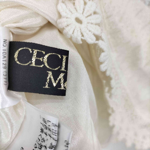 セシルマクビー CECIL McBEE Y2K フェアリーグランジ 森ガール 姫カジ レース ブラウス レディース JPN:M