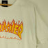 スラッシャー THRASHER 00S スペードタグ フレイム ファイヤーパターン S/S クルーネック Tシャツ メンズ import:XL