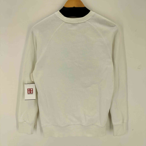 メゾンキツネ MAISON KITSUNE カレッジロゴ コットンスウェットプルオーバー レディース XS