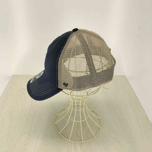 フォーティセブンブランド 47 BRAND ADJUSTABLE チームロゴ刺繍メッシュベースボールキャップ つば裏緑 メンズ ONE SIZE