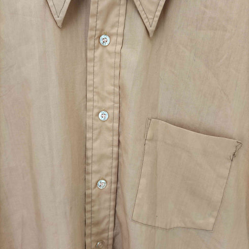 タウンクラフト TOWNCRAFT 60-70S PENN-PRESTタグ 襟芯 ロングスリーブ カジュアルシャツ メンズ import:L