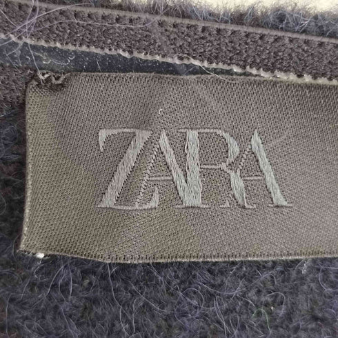 ザラ ZARA KNIT PEPLUM TOP WITH BOW レディース import:S