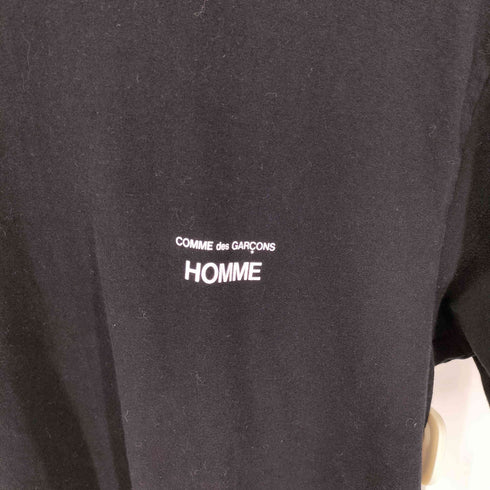 コムデギャルソンオム COMME des GARCONS HOMME ロゴプリント 綿天竺 半袖カットソー メンズ JPN:XL