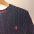 ポロラルフローレン POLO RALPH LAUREN ポニー刺繍 ケーブル編み コットンニット レディース import:M