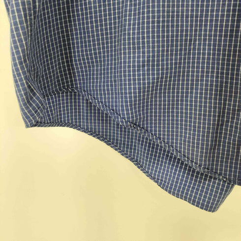 ブルックスブラザーズ BROOKS BROTHERS 80-90s USA製 MAKERS ボタンダウン 半袖チェックシャツ 7つボタン メンズ 15