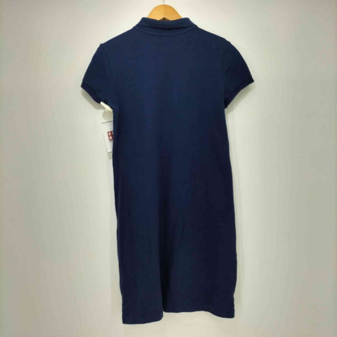 ポロラルフローレン POLO RALPH LAUREN ポニー刺繍 鹿の子 ポロシャツ ワンピース レディース import:XL