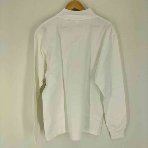 キャンバー CAMBER USA製 スタンドネック L/S 無地 Tシャツ メンズ import:L