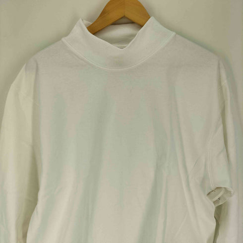 キャンバー CAMBER USA製 スタンドネック L/S 無地 Tシャツ メンズ import:L