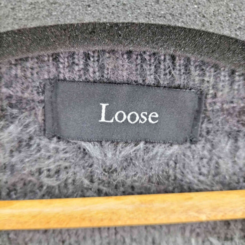 ルース Loose ボリュームスリーブオーバーニットカーディガン メンズ JPN:M