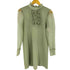 ザラ ZARA オーガンザ ニット ワンピース レディース import:M