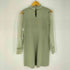 ザラ ZARA オーガンザ ニット ワンピース レディース import:M