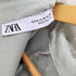 ザラ ZARA オーガンザ ニット ワンピース レディース import:M