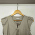 キャシャレル cacharel フリル袖 スキッパー ワンピース レディース