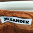 ジルサンダー JIL SANDER イタリア製 1タック カシミヤ混 ウール ミディ タイト スカート レディース 34
