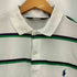 ポロゴルフラルフローレン POLO GOLF RALPH LAUREN PRO FIT ポニー刺繍 ボーダー L/S ポロシャツ メンズ import:M