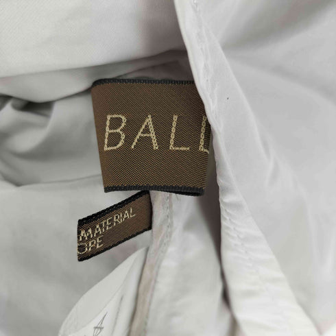 ボールジー BALLSEY ポリエステル ダブルブレスト トレンチコート レディース JPN:34