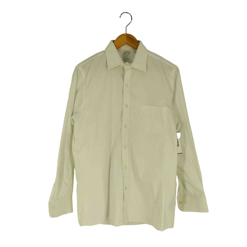 ブルックスブラザーズ BROOKS BROTHERS MILANO FIT コットン L/S レギュラーカラーシャツ メンズ 15 1/2 2/3