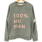 エバーレーン EVERLANE 100% HUMAN プリント コットン スウェット レディース JPN:XL