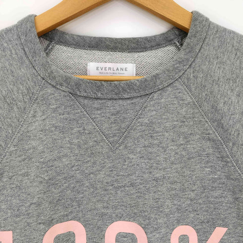 エバーレーン EVERLANE 100% HUMAN プリント コットン スウェット レディース JPN:XL