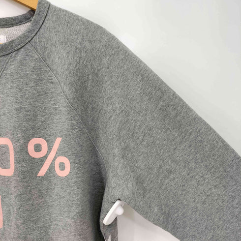エバーレーン EVERLANE 100% HUMAN プリント コットン スウェット レディース JPN:XL