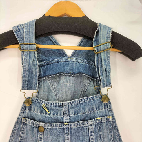 ラングラー Wrangler Wrangler BLUE BELL ペインターデニム オーバーオール レディース M