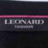 レオナール LEONARD フラワー フェザー プリント 七部丈 スキッパー ワンピース レディース FR:40