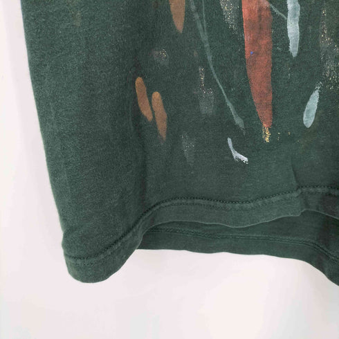 YORK ペイントラメプリントT‐Shirt メンズ import:XL
