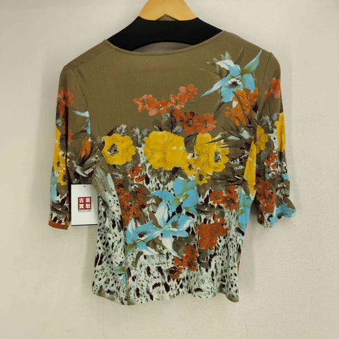 ユキコハナイ YUKIKO HANAI 総柄 S/S カットソー レディース