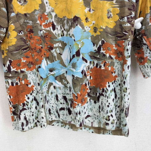 ユキコハナイ YUKIKO HANAI 総柄 S/S カットソー レディース