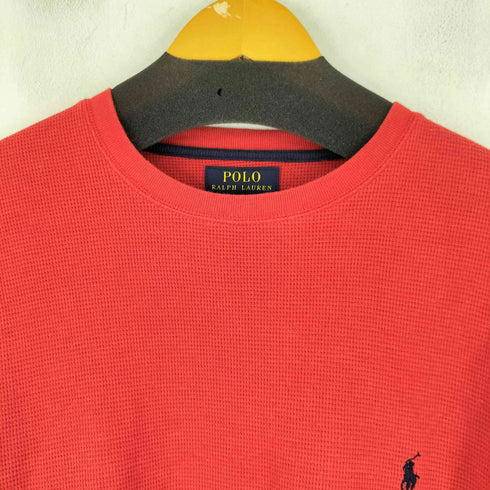 ポロラルフローレン POLO RALPH LAUREN スモールポニー刺繍 サーマル L/S Tシャツ メンズ import:L