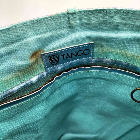 TANGO ショルダーバッグ パイソン柄 ストーン メンズ