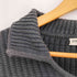アルマーニコレツィオーニ ARMANI COLLEZIONI 80s~90s 白タグ イタリア製 リブ編み 襟付き ニット メンズ EUR:48