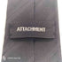 アタッチメント ATTACHMENT シルク 100% ネクタイ 絹 レジメンタルストライプ ハンドメイド メンズ