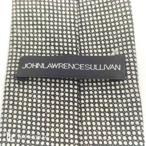 ジョンローレンスサリバン JOHN LAWRENCE SULLIVAN ウールネクタイ ドット 水玉 メンズ