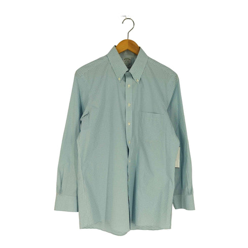 ブルックスブラザーズ BROOKS BROTHERS MILANO FIT THE ORIGINAL POLO SHIRT ギンガムチェック ボタンダウンシャツ メンズ 15 1/2 -31