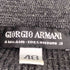 ジョルジオアルマーニ Giorgio Armani 90s 黒タグ イタリア製 フェイクレイヤード Vネック ウールカーディガン メンズ EUR:48
