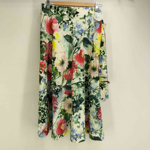 ザラ ZARA フラワープリントスカート レディース JPN:M
