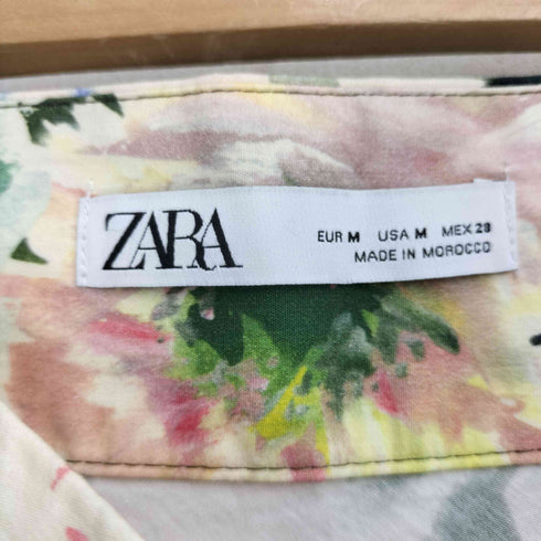 ザラ ZARA フラワープリントスカート レディース JPN:M