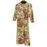 ザラ ZARA 花柄 シャツワンピース レディース import:M
