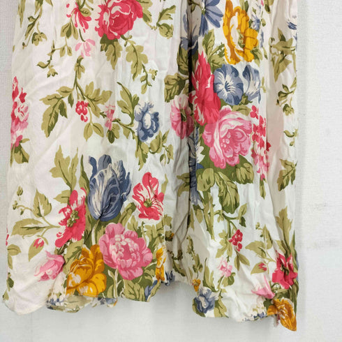 ザラ ZARA 花柄 シャツワンピース レディース import:M